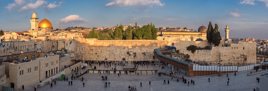 Temple Mount panoramic view